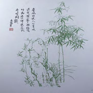 彩畫(huà)布藝